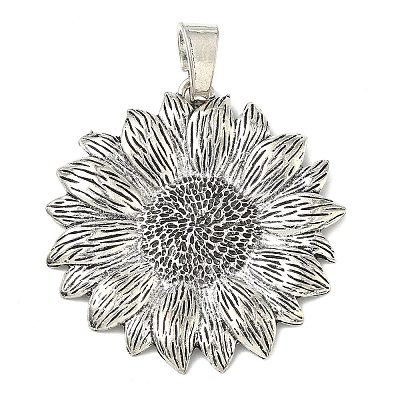 Tibetan Style Alloy Big Pendants FIND-D037-02AS-02-1