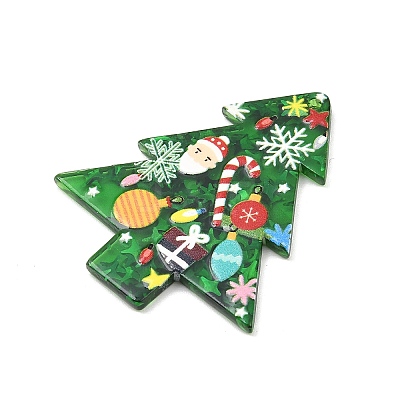 Christmas Acrylic Pendants OACR-D317-01B-1