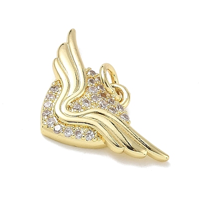 Brass with Crystal Rhinestone Pendants RB-CBA6830-05G-02-1