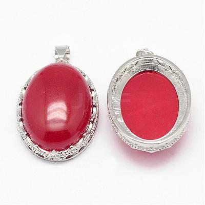 Natural Jade Pendants G-D851-29-1