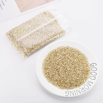 Plated Glass Bugle Beads SEED-S046-01A-22-1