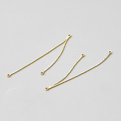 Brass Chain Chandelier Component Links KK-WH0100-026G-1