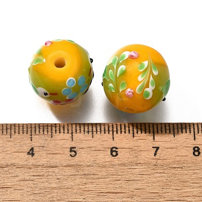 Handmade Lampwork Beads LAMP-K042-06B-1