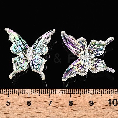 Transparent Acrylic Beads OACR-N137-74A-1