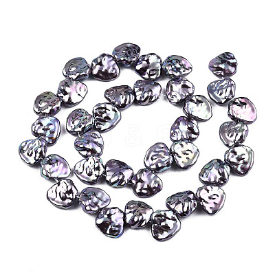 ABS Plastic Imitation Pearl Beads Strands KY-N015-01A-1