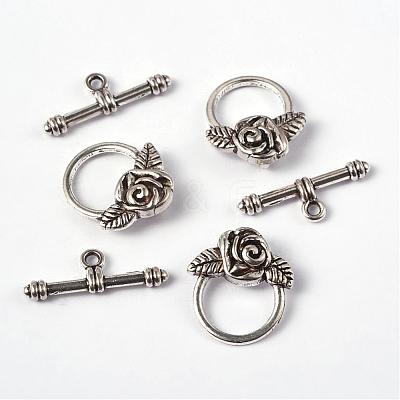Tibetan Style Toggle Clasps LF0026Y-NF-1