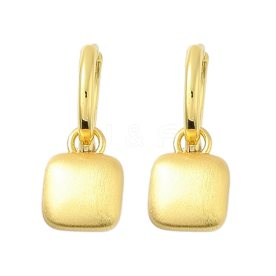 Brass Pendants Hoop Earrings EJEW-B120-08G-02-1