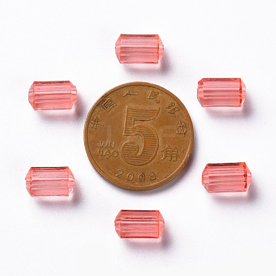 Transparent Acrylic Beads TACR-S154-27B-52-1