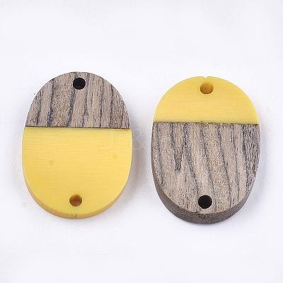 Resin & Wenge Wood Links connectors LS-RESI-S367-11A-08-1