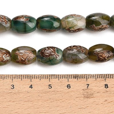 Natural Agate Beads Strands GG-CBA4812-A01-10x14MM-1