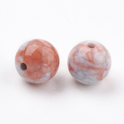 Crackle Acrylic Beads MACR-E025-22-16mm-1