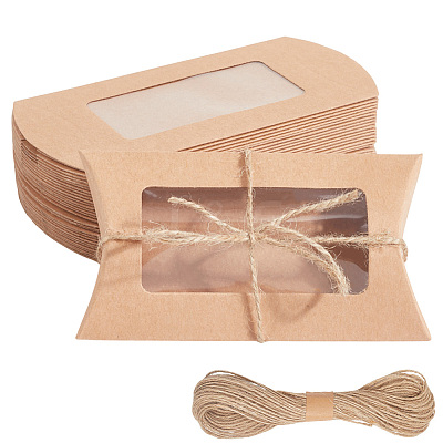 30Pcs Paper Pillow Candy Boxes CON-BBC0001-12-1