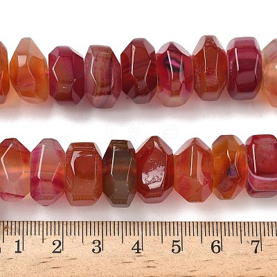 Natural Agate Beads Strands G-K392-A15-1
