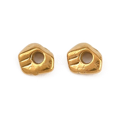 Irregular 304 Stainless Steel Beads STAS-D394-03A-G-1