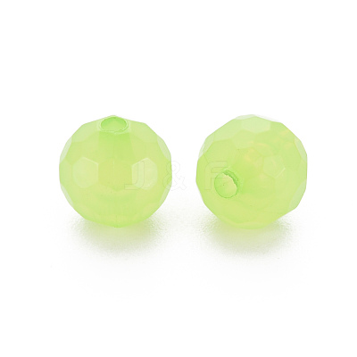 Transparent Acrylic Beads TACR-S154-62E-06-1