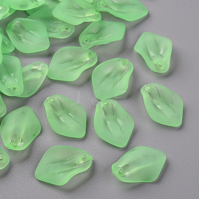 Transparent Frosted Acrylic Pendants MACR-S371-03A-733-1