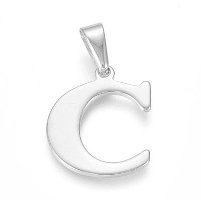 Tarnish Resistant 304 Stainless Steel Pendants STAS-F106-95P-C-1