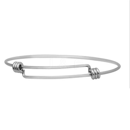 Adjustable 316 Surgical Stainless Steel Expandable Bangle Making MAK-M188-08-1