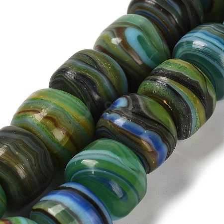 Handmade Lampwork Beads Strands LAMP-C016-03C-02-1