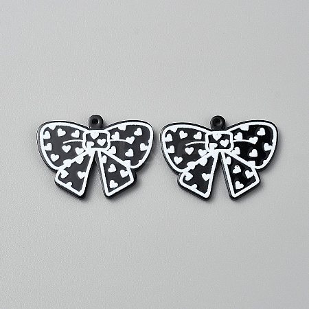 Opaque Print Acrylic Pendants LS-MACR-WH20003-11E-1