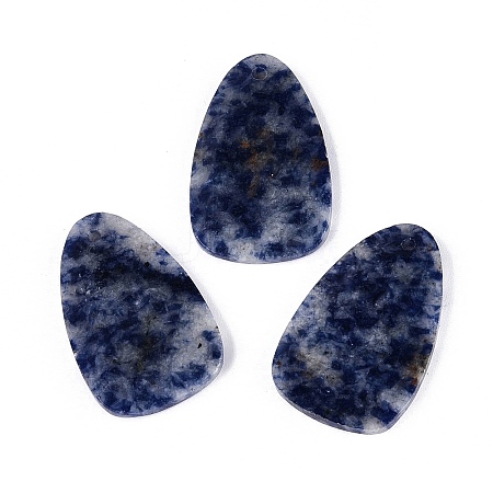 Natural Sodalite Pendants G-Q601-38E-1
