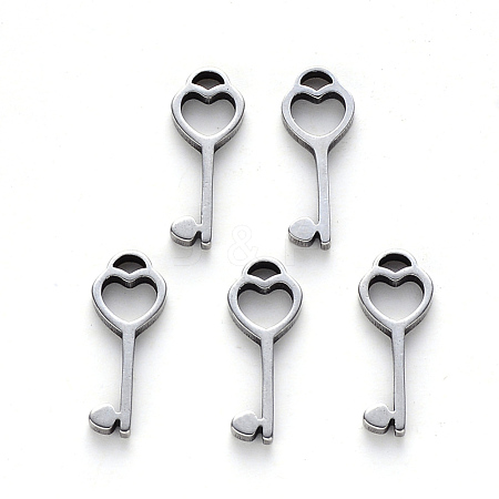 Tarnish Resistant 304 Stainless Steel Charms STAS-N092-33-1