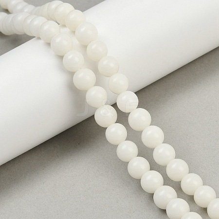 Natural Bodhi Root Beads Strand WOOD-B010-C02-8mm-1