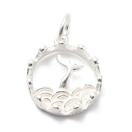 925 Sterling Silver Pendants STER-S009-02B-S-1