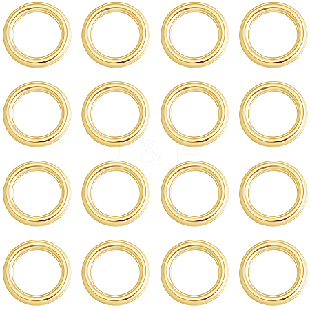 20Pcs 925 Sterling Silver Round Rings STER-BBC0009-64A-G-1
