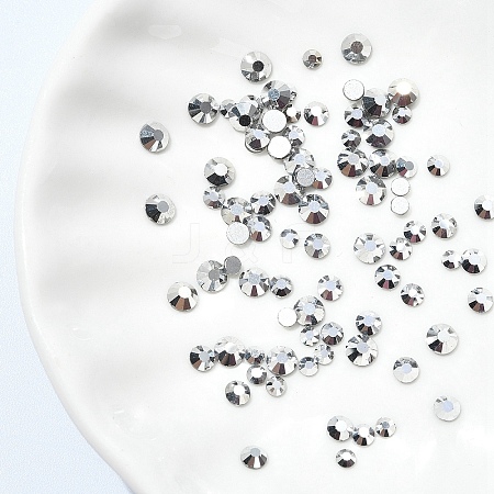 Glass Rhinestone Flat Back Cabochons MRMJ-YW0001-075B-1