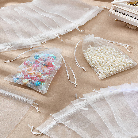 20Pcs Organza Gift Bags with Drawstring OP-LP0001-19-1