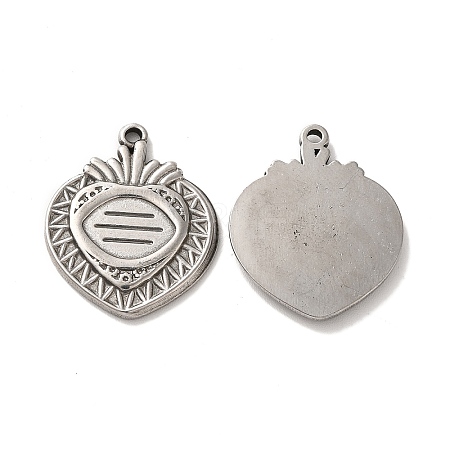 Non-Tarnish Valentine's Day 304 Stainless Steel Pendants LS-STAS-E193-05P-1