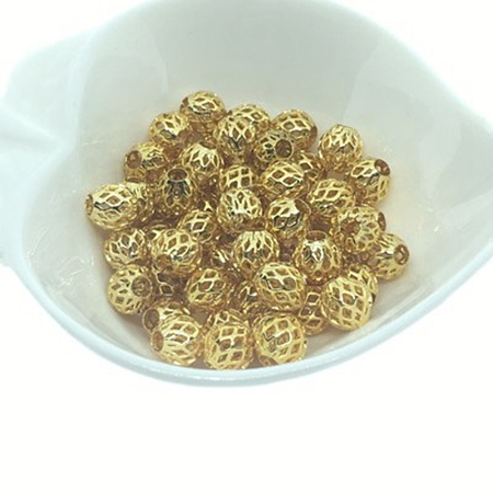 Brass Hollow Beads KK-WH0042-09B-G-1