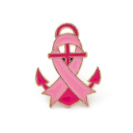 Awareness Ribbon Theme Enamel Pins JEWB-F035-01C-1