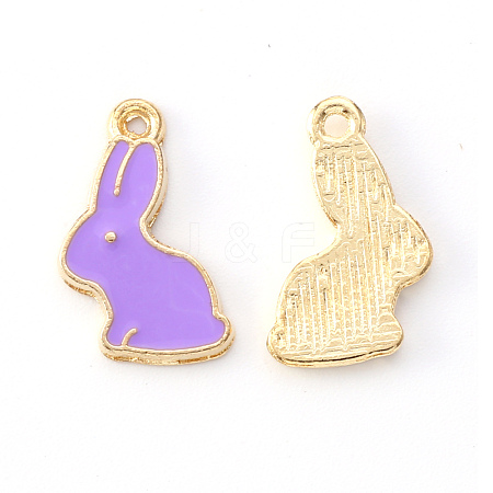 Alloy Enamel Pendants ENAM-S121-091C-1
