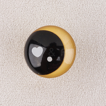 Resin Craft Eyes RESI-WH0041-40C-02-1