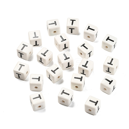 20Pcs Porcelain Beads PORC-FS0001-08T-1