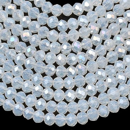 Crystal Glass Rondelle Beads Strands LS-EGLA-F049C-01-1
