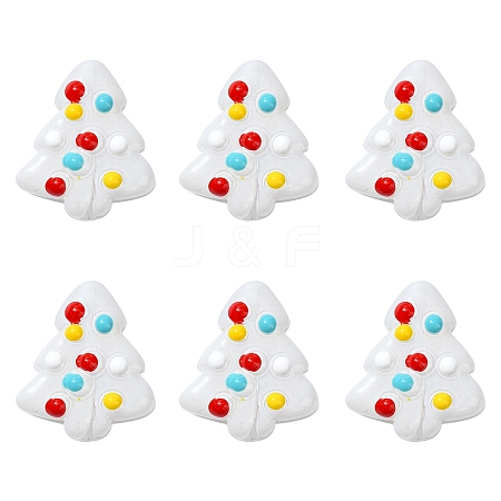 6Pcs Handmade Bumpy Glass Beads Strands LAMP-FS0001-16E-1