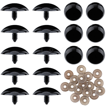 Resin Craft Doll Eyes DIY-GF0009-70D-1