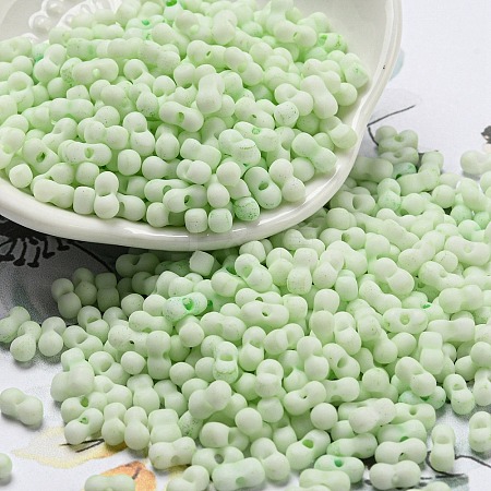 Macaron Color Opaque Frosted Glass Seed Beads X1-SEED-K009-12B-06-1