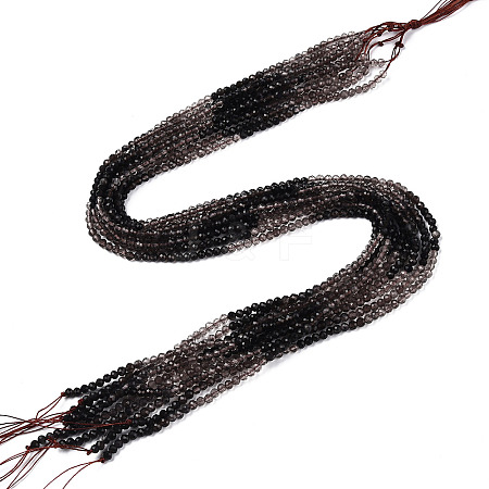 Natural Mixed Gemstone Beads Strands G-D080-A01-02-39-1