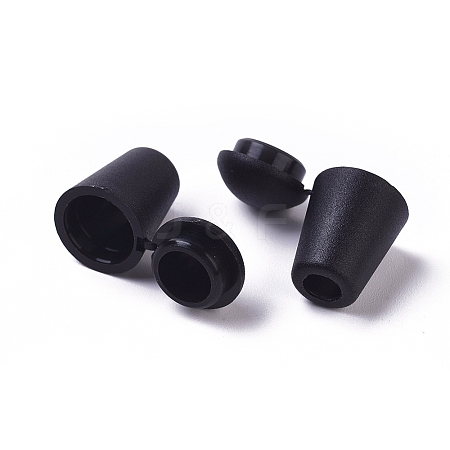 Plastic Detachable Bell Stopper Cord Ends DJ-KY-G010-09-1