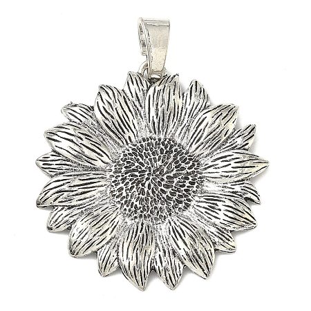 Tibetan Style Alloy Big Pendants FIND-D037-02AS-02-1