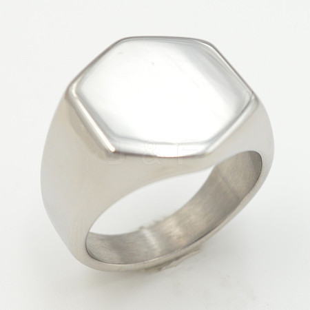 304 Stainless Steel Finger Rings FS-WG5F41B-25-1