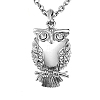 Stainless Steel Owl Pendant Urn Ashes Necklaces PW-WGD5347-01-1