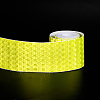 Gorgecraft 3 Rolls Safety Mark Reflective Tape Crystal Color Lattice Reflective Film DIY-GF0005-71D-6