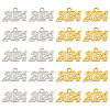 60Pcs 2 Colors Alloy Pendants FIND-TA0004-34-1
