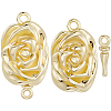 6Pcs Brass Box Clasps KK-BBC0020-08-1