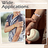 20Pcs 2 Colors Sport Theme Acrylic Beaded Bracelets for Men Women BJEW-SP0001-22-7